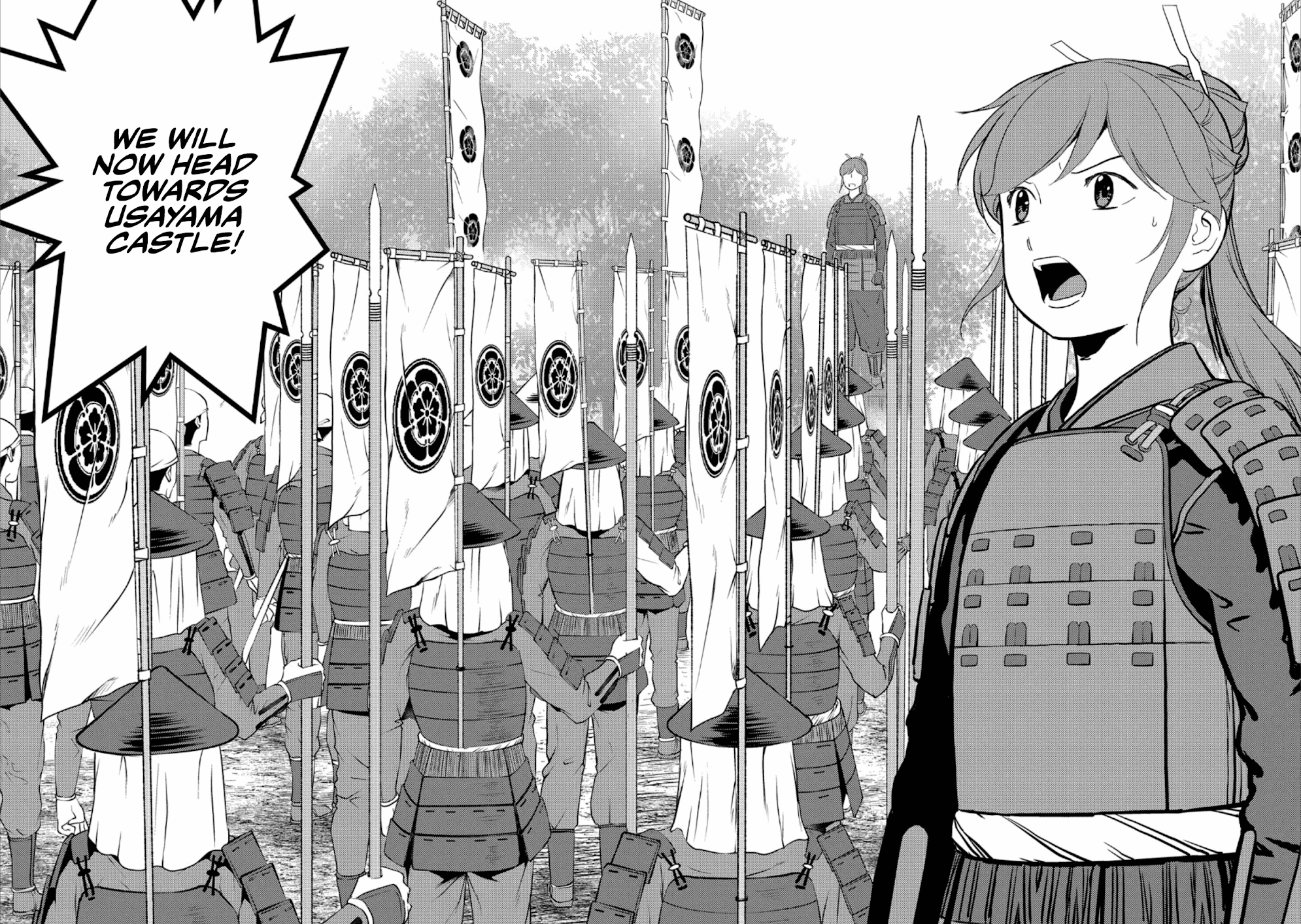 Sengoku Komachi Kuroutan: Noukou Giga Chapter 47 21